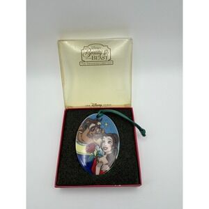 Disney Beauty and‎ the Beast Enchanted Christmas 1997 Ornament The Disney Store